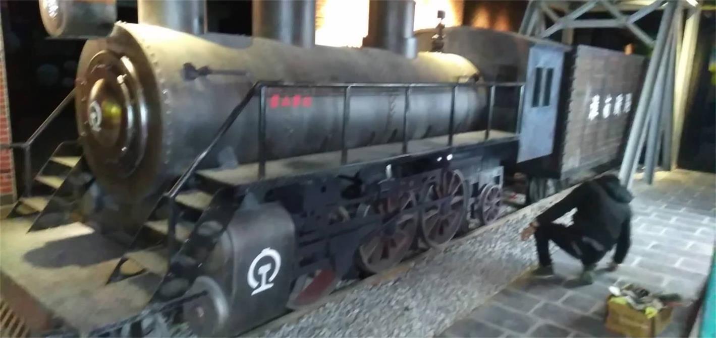 和田县蒸汽火车模型